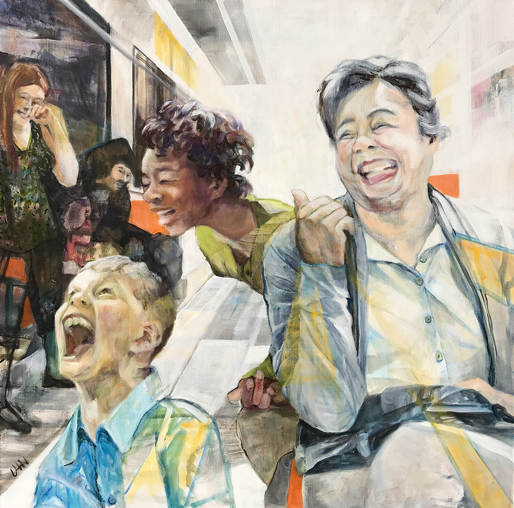 Joy - Painting by UTN, 