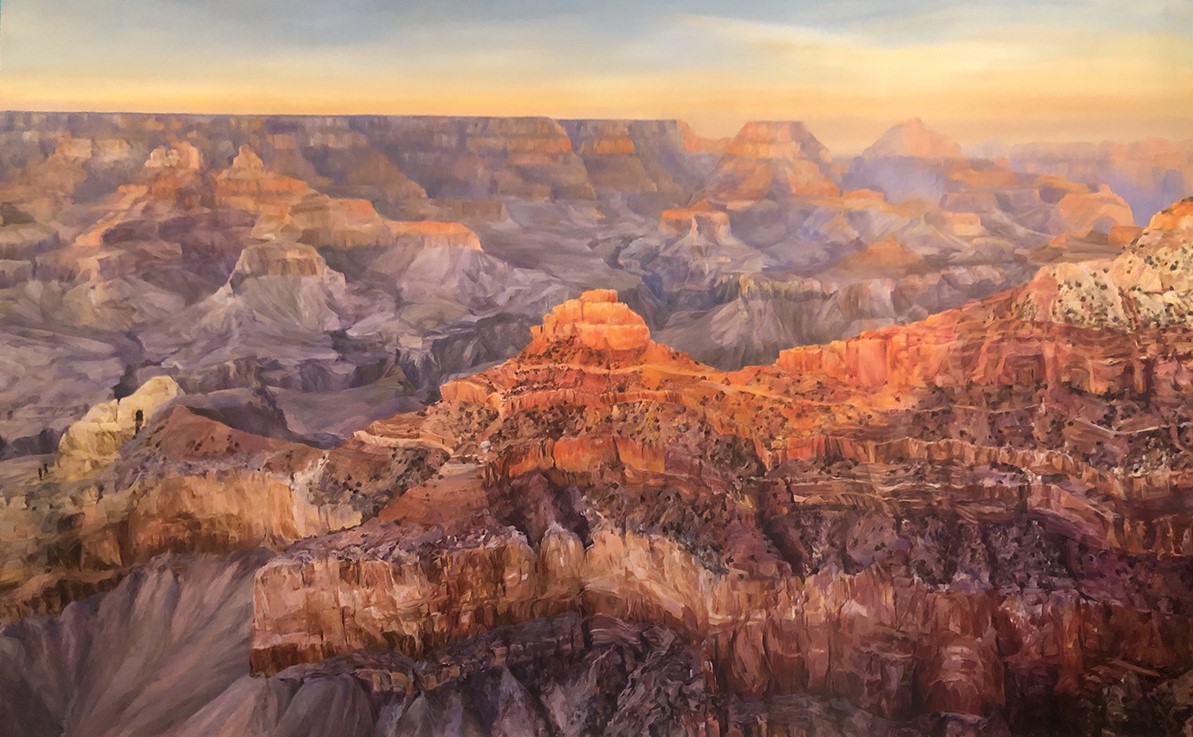 Grand Canyon - Painting by UTN, 