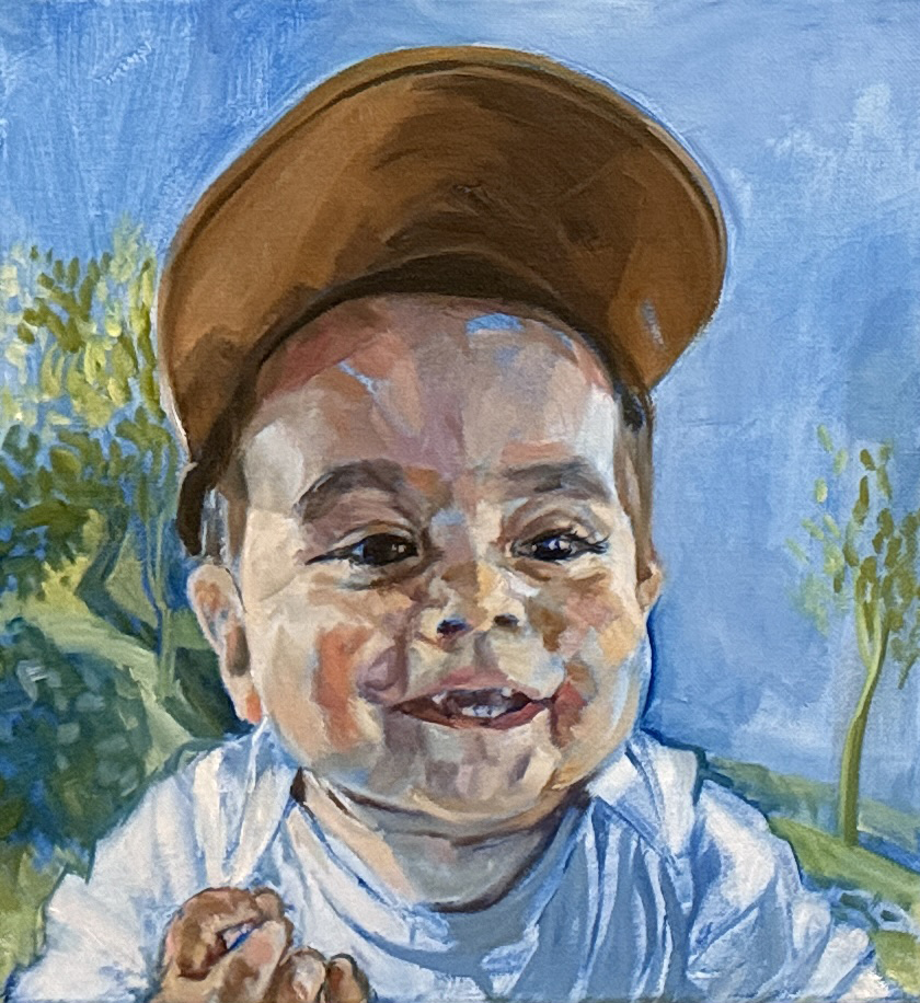 Ezra - Painting by UTN, 